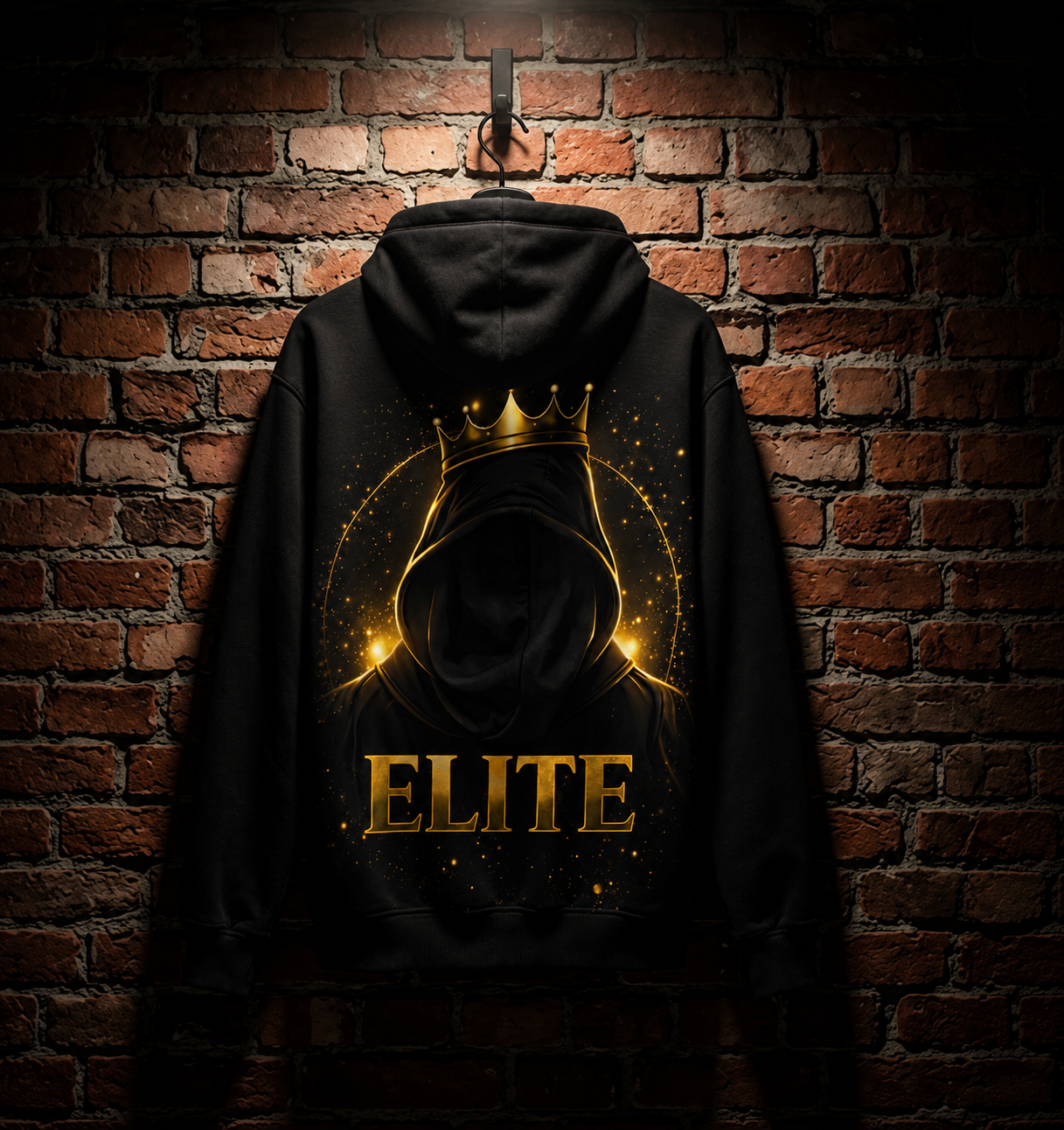 ELITE Herren Streetwear Hoodie – Royal King Style