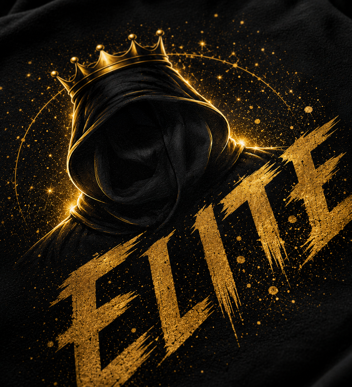 ELITE Herren Streetwear Hoodie – Royal King Style