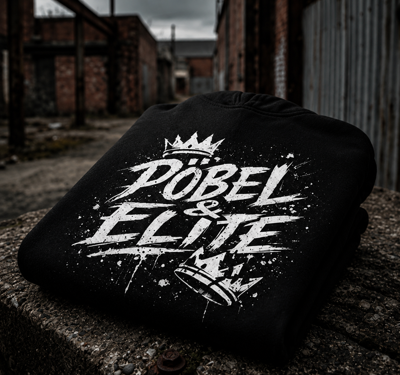 PÖBEL & ELITE – Urban Rebel Hoodie Unisex