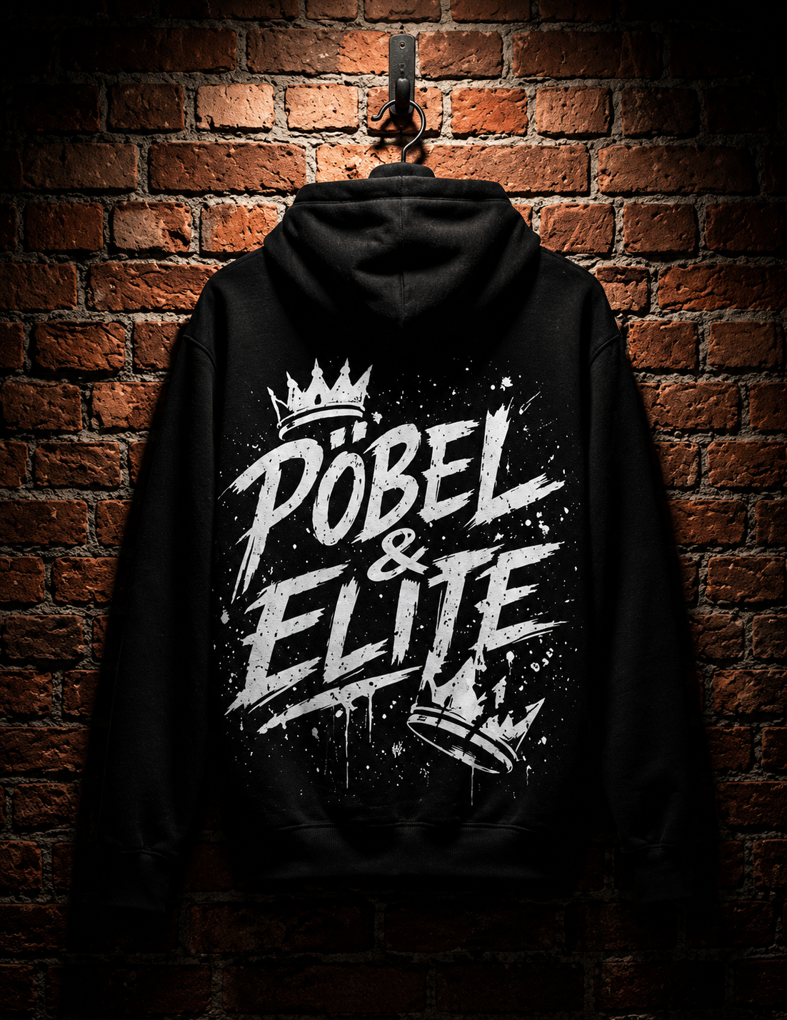 PÖBEL & ELITE – Urban Rebel Hoodie Unisex